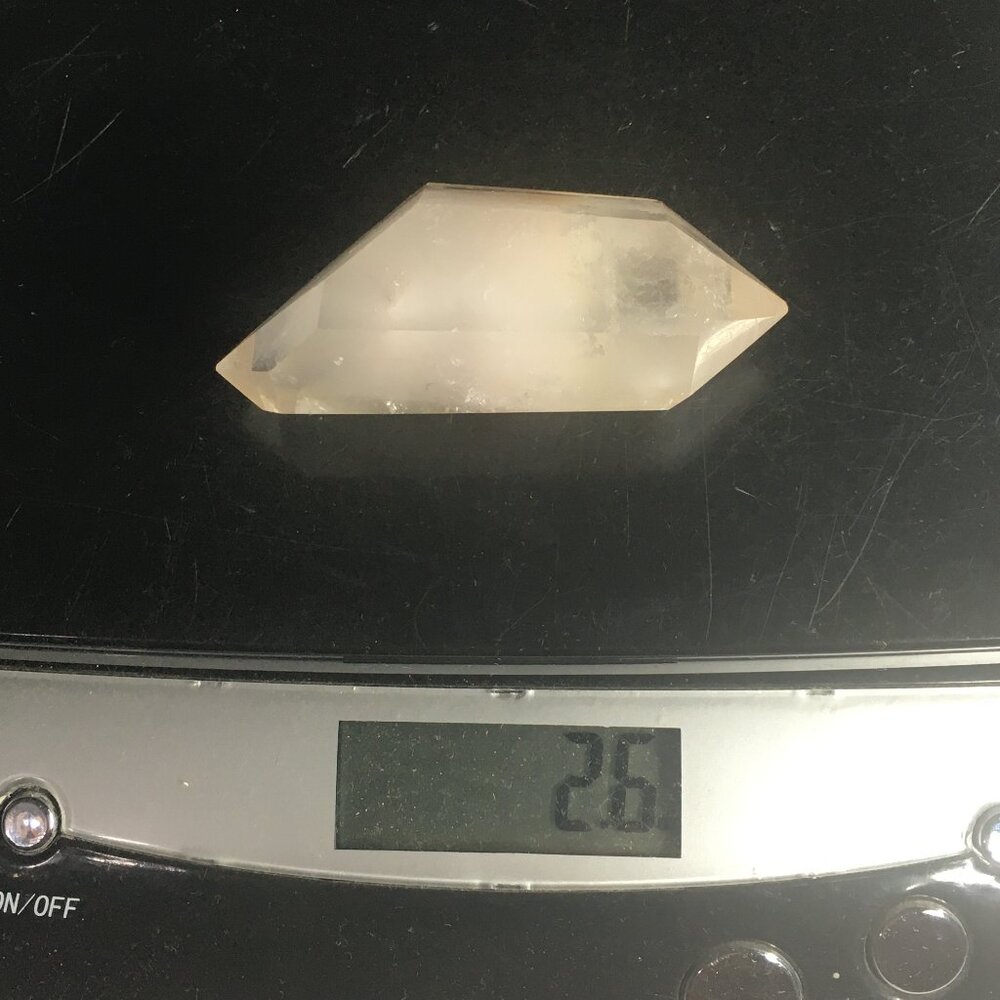 Double Terminated Phantom Quartz with Inclusions - Picture 15 of 15